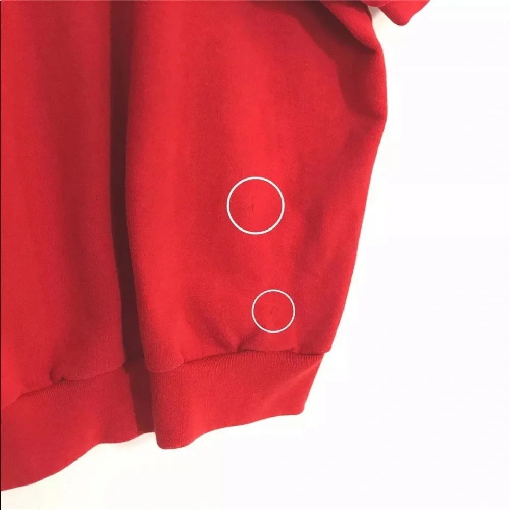 Vintage Southwestern Sweatshirt XXL Longhorn Skull Jennifer Dawn Rich Tees Red - Picture 6 of 6